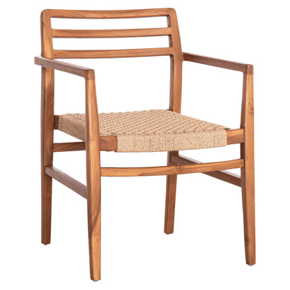 ΠΟΛΥΘΡΟΝΑ ΤΡΑΠΕΖΑΡΙΑΣ HERRIN ΞΥΛΟ TEAK ΣΧΟΙΝΙ VIRO 58x56x80