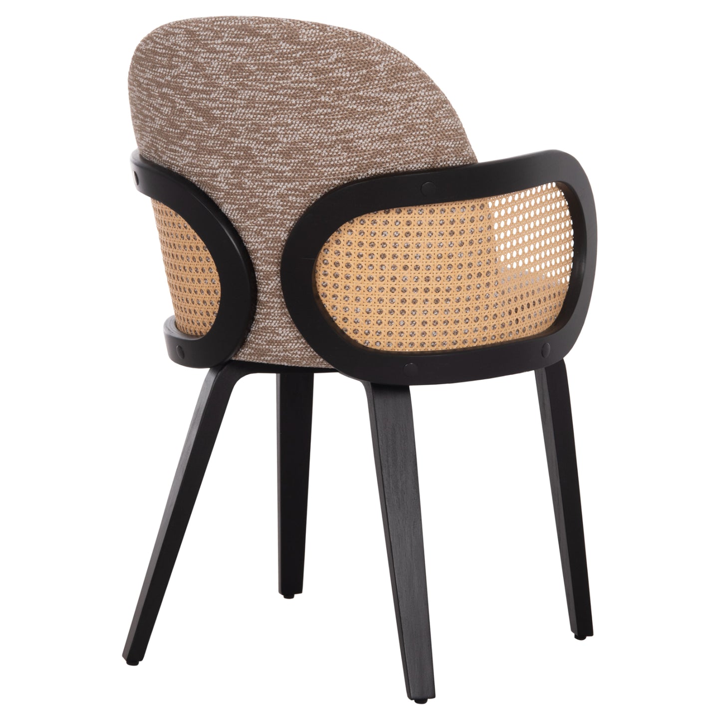 ΠΟΛΥΘΡΟΝΑ ΤΡΑΠΕΖΑΡΙΑΣ BECKER PLYWOOD ΜΑΥΡΟ ΚΑΦΕ ΥΦΑΣΜΑ 54x62x79
