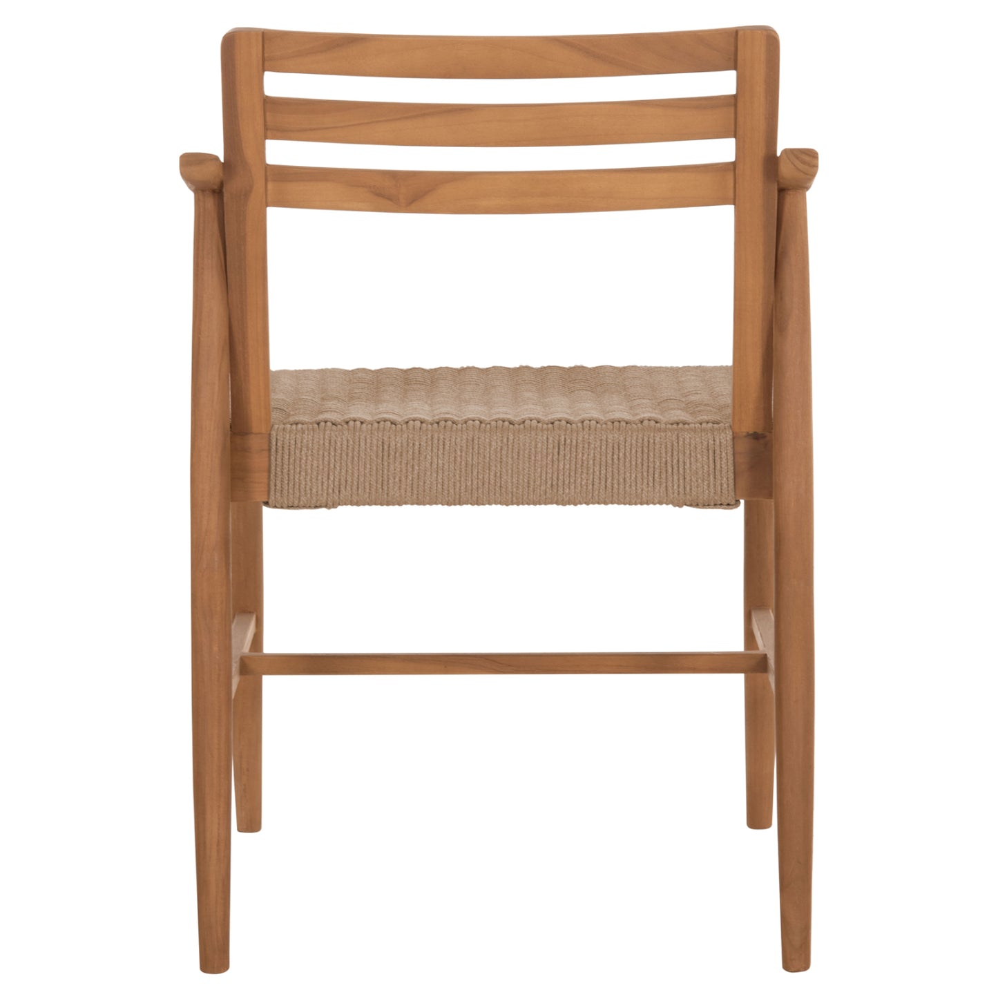 ΠΟΛΥΘΡΟΝΑ ΤΡΑΠΕΖΑΡΙΑΣ ROBIN ΞΥΛΟ TEAK & ΣΧΟΙΝΙ VIRO ΦΥΣΙΚΟ 53,5x60x78