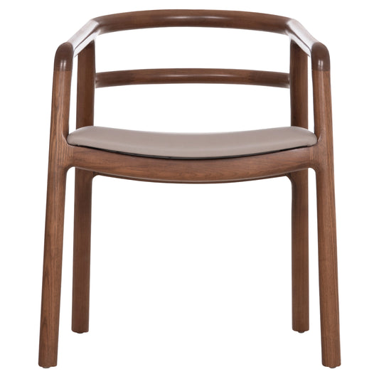 ΠΟΛΥΘΡΟΝΑ ΤΡΑΠΕΖΑΡΙΑΣ EFFY ΦΡΑΞΙΝΟΣ ΣΕ ΚΑΡΥΔΙ ΚΑΘΙΣΜΑ MOKA PU 60x58x71