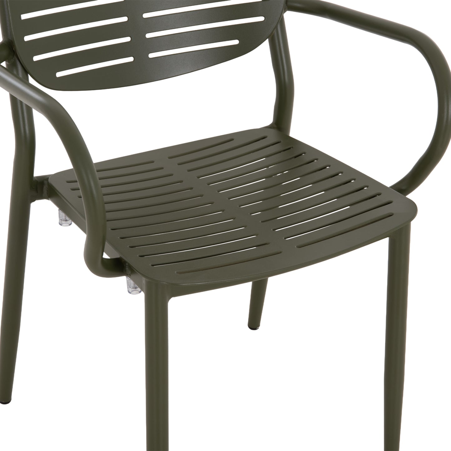 ΠΟΛΥΘΡΟΝΑ ΤΡΑΠΕΖΑΡΙΑΣ HILLIARD ΑΛΟΥΜΙΝΙΟ ΣΕ OLIVE GREEN 58x52x78