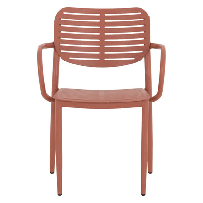 ΠΟΛΥΘΡΟΝΑ ΤΡΑΠΕΖΑΡΙΑΣ HILLIARD ΑΛΟΥΜΙΝΙΟ ΣΕ TERRACOTTA 58x52x78