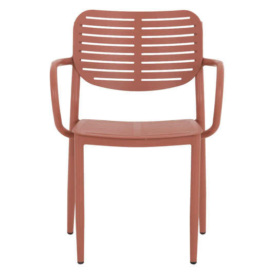 ΠΟΛΥΘΡΟΝΑ ΤΡΑΠΕΖΑΡΙΑΣ HILLIARD ΑΛΟΥΜΙΝΙΟ ΣΕ TERRACOTTA 58x52x78