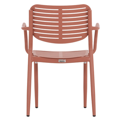ΠΟΛΥΘΡΟΝΑ ΤΡΑΠΕΖΑΡΙΑΣ HILLIARD ΑΛΟΥΜΙΝΙΟ ΣΕ TERRACOTTA 58x52x78