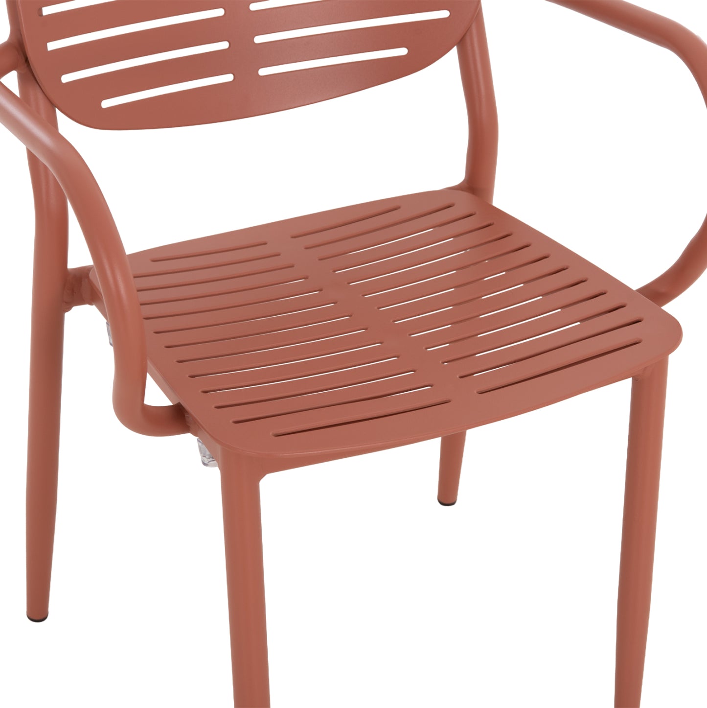 ΠΟΛΥΘΡΟΝΑ ΤΡΑΠΕΖΑΡΙΑΣ HILLIARD ΑΛΟΥΜΙΝΙΟ ΣΕ TERRACOTTA 58x52x78