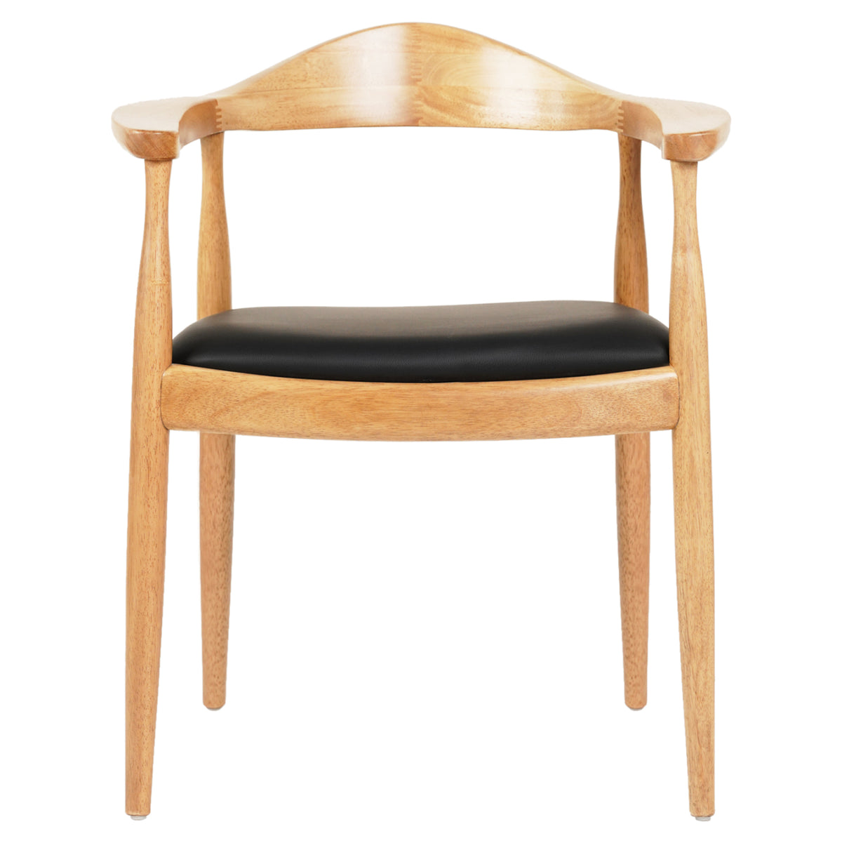 ΠΟΛΥΘΡΟΝΑ ΤΡΑΠΕΖΑΡΙΑΣ ADOR RUBBERWOOD ΣΕ ΟΑΚ ΚΑΙ ΜΑΥΡΟ PU 62x54x76,5