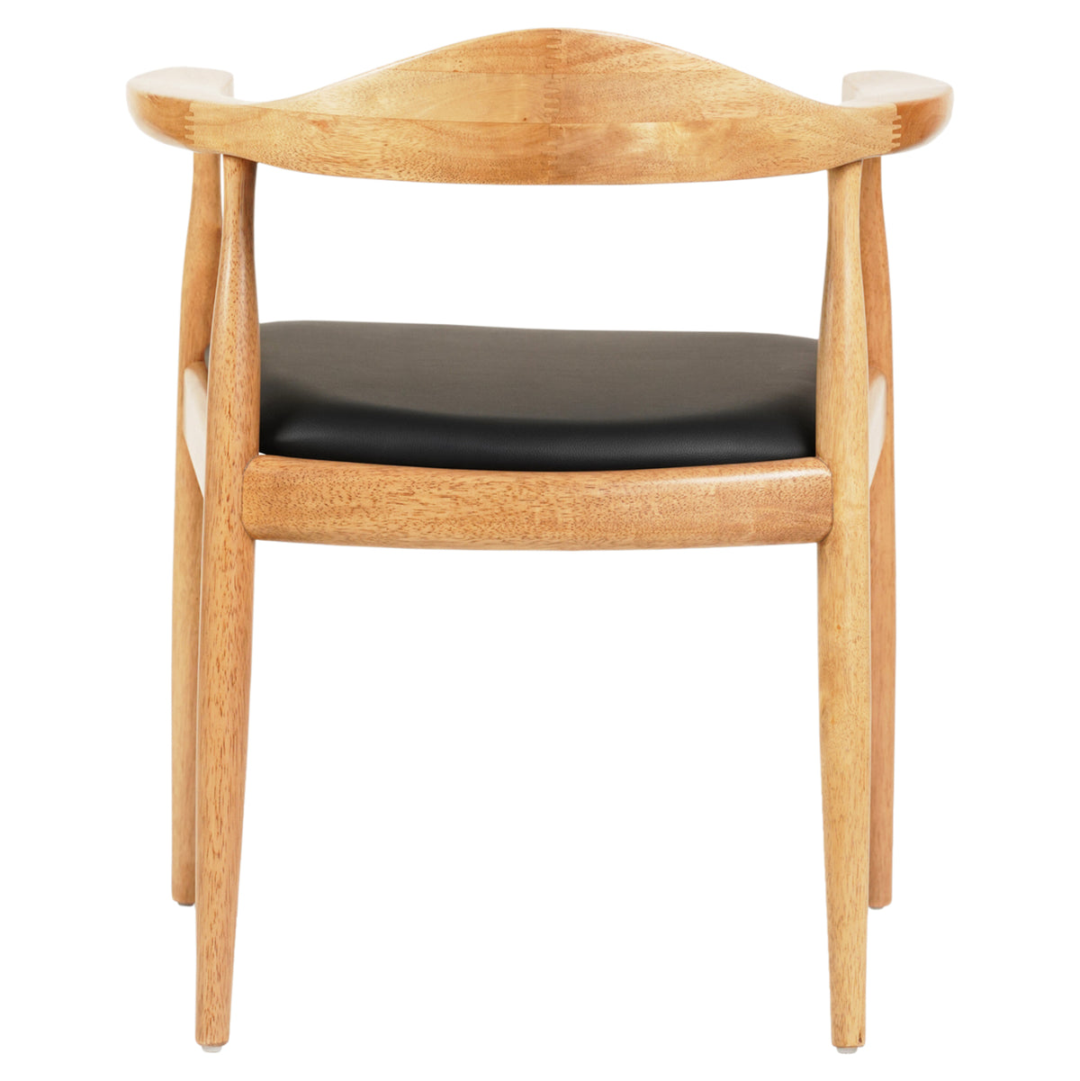 ΠΟΛΥΘΡΟΝΑ ΤΡΑΠΕΖΑΡΙΑΣ ADOR RUBBERWOOD ΣΕ ΟΑΚ ΚΑΙ ΜΑΥΡΟ PU 62x54x76,5