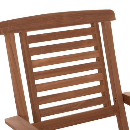 ΠΟΛΥΘΡΟΝΑ ΤΡΑΠΕΖΑΡΙΑΣ ΠΤΥΣΣΟΜΕΝΗ CRANDER ΞΥΛΟ TEAK 53x63x90