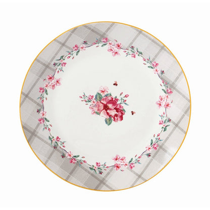 Σετ Πάστας Πορσελάνης 6 Τεμ Floral Paris Roses