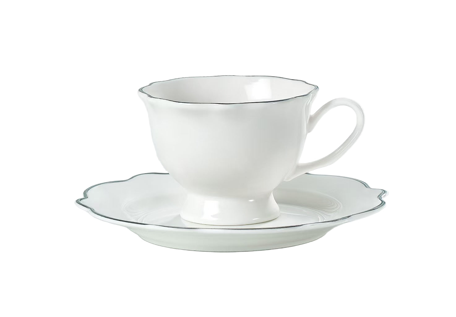 Σετ Φλιτζάνια Καφέ Bone China 6 Τμχ 90cc