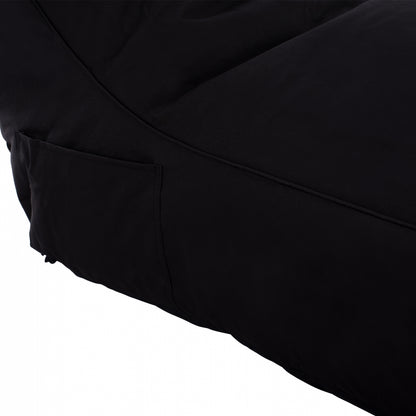 ΠΟΥΦ BLOOM ΑΔΙΑΒΡΟΧΟ ΜΑΥΡΟ ΜΕ UV PROTECTION 106x70x61