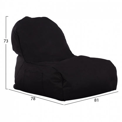 ΠΟΥΦ CLOUD ΑΔΙΑΒΡΟΧΗ ΠΟΛΥΘΡΟΝΑ ΜΑΥΡΗ ΜΕ UV PROTECTION 81x78x73