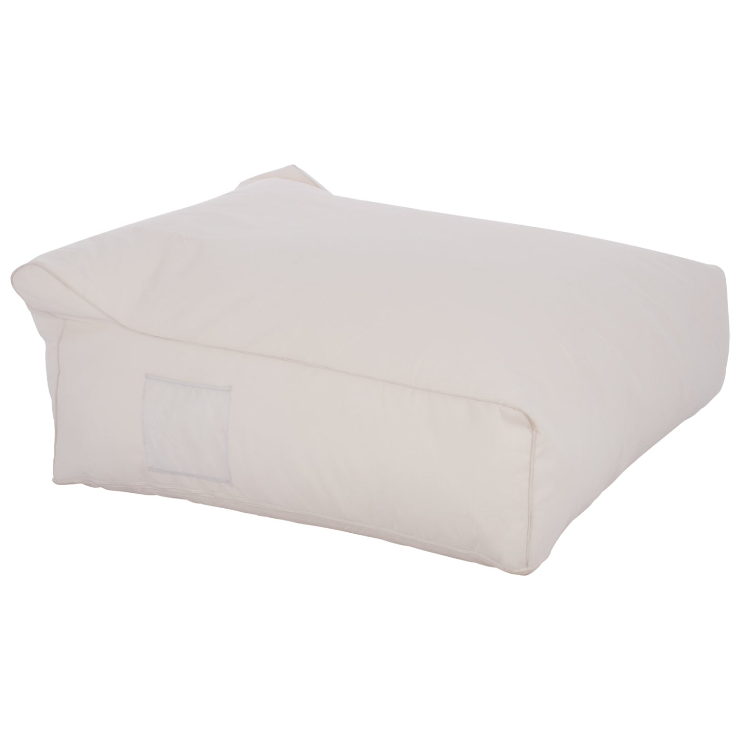 ΠΟΥΦ YAMIN 2 ΑΤΟΜΩΝ ΜΕ TEXTILENE 600gr/m2 ΛΕΥΚΟ 140x140x40-60