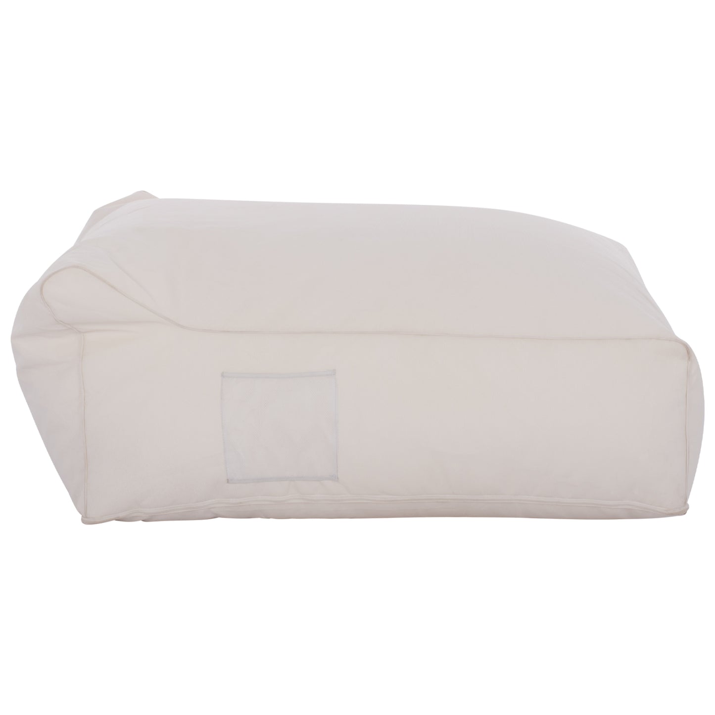 ΠΟΥΦ YAMIN 2 ΑΤΟΜΩΝ ΜΕ TEXTILENE 600gr/m2 ΛΕΥΚΟ 140x140x40-60