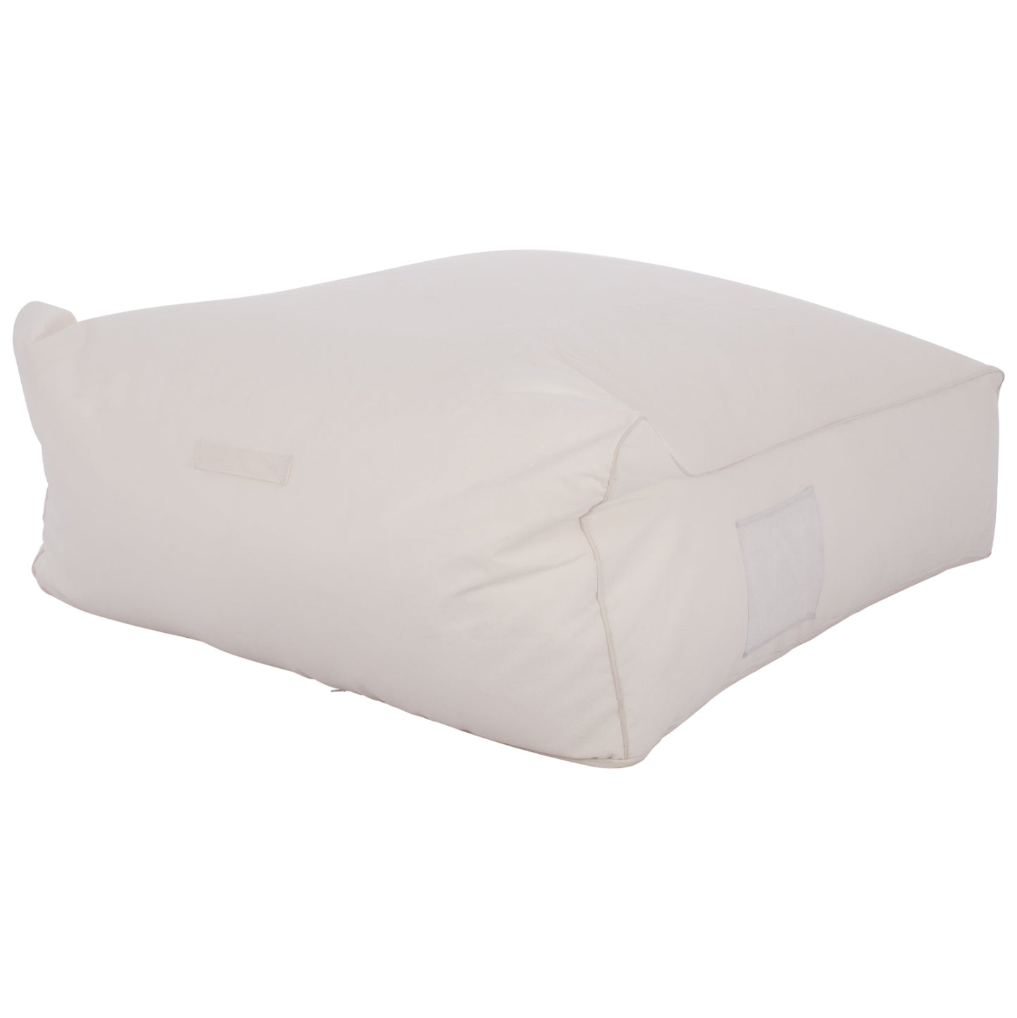 ΠΟΥΦ YAMIN 2 ΑΤΟΜΩΝ ΜΕ TEXTILENE 600gr/m2 ΛΕΥΚΟ 140x140x40-60