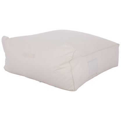 ΠΟΥΦ YAMIN 2 ΑΤΟΜΩΝ ΜΕ TEXTILENE 600gr/m2 ΛΕΥΚΟ 140x140x40-60