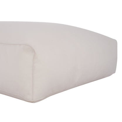 ΠΟΥΦ YAMIN 2 ΑΤΟΜΩΝ ΜΕ TEXTILENE 600gr/m2 ΛΕΥΚΟ 140x140x40-60
