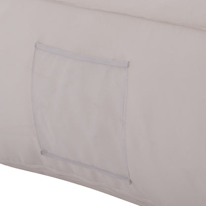 ΠΟΥΦ YAMIN 2 ΑΤΟΜΩΝ ΜΕ TEXTILENE 600gr/m2 ΛΕΥΚΟ 140x140x40-60