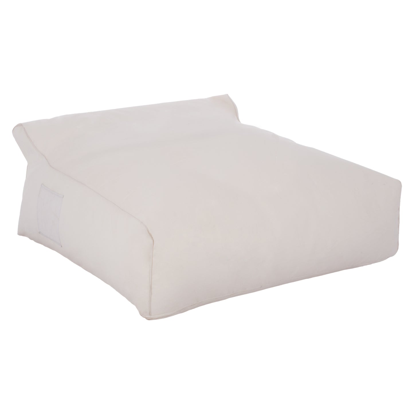 ΠΟΥΦ YAMIN 2 ΑΤΟΜΩΝ ΜΕ TEXTILENE 600gr/m2 ΛΕΥΚΟ 140x140x40-60