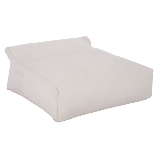 ΠΟΥΦ YAMIN 2 ΑΤΟΜΩΝ ΜΕ TEXTILENE 600gr/m2 ΛΕΥΚΟ 140x140x40-60