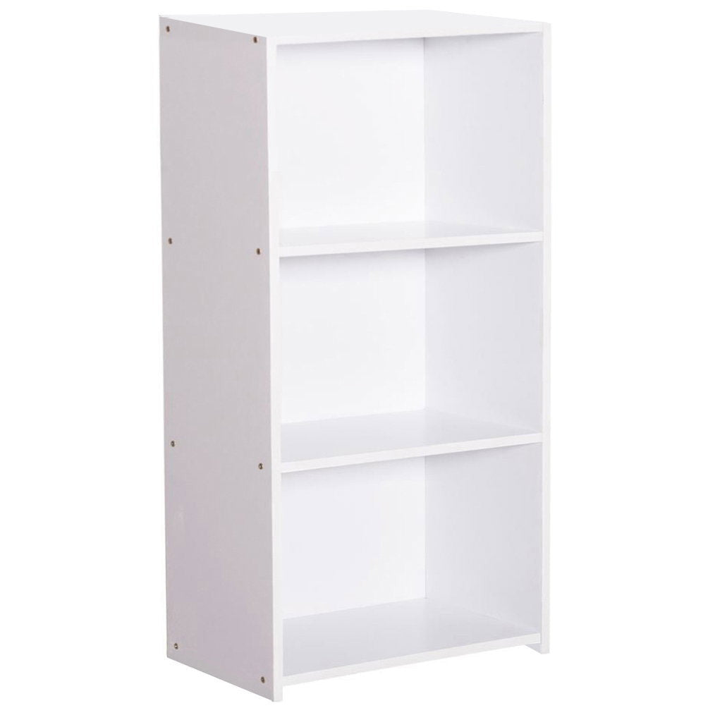 Eliot 3S Bookcase White 60x30x108