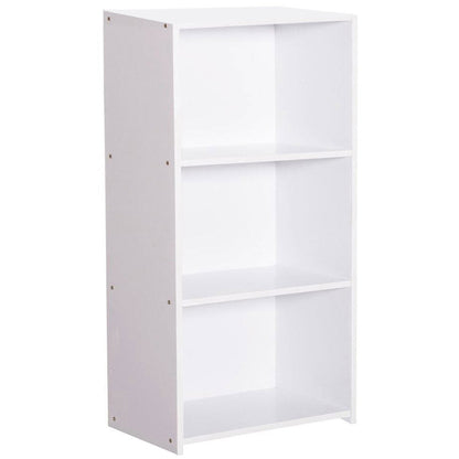 Eliot 3S Bookcase White 60x30x108