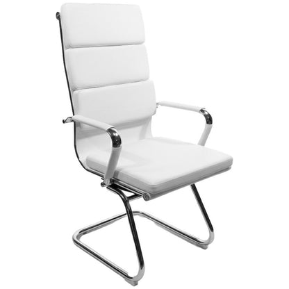 Veilstone Reception Chair White 55x50x107