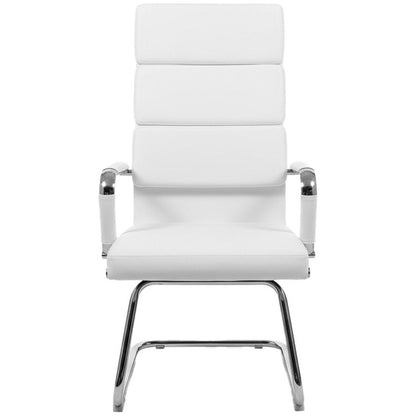 Veilstone Reception Chair White 55x50x107