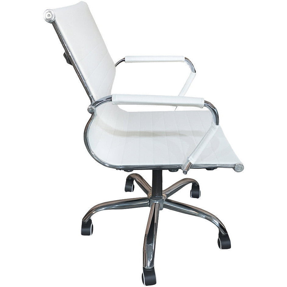 Καρέκλα Γραφείου Cygon Low Λευκό 49x60x98
