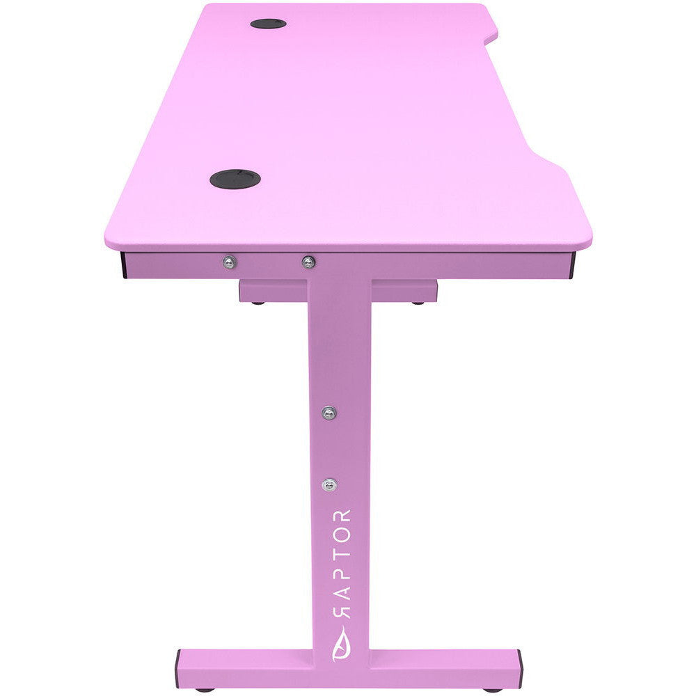 Γραφείο Gaming Raptor Falcon Ροζ 120x60x75