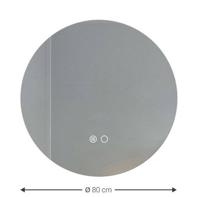 Καθρέπτης Abelia 80x80εκ