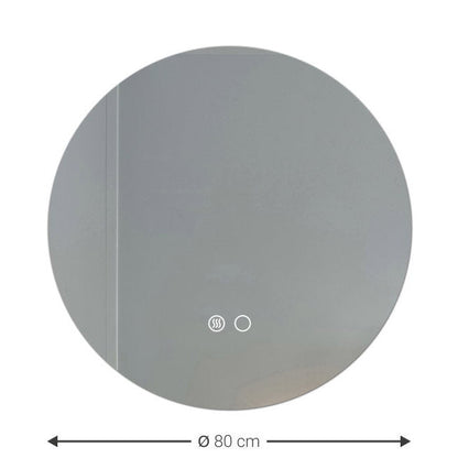 Καθρέπτης Abelia 80x80εκ