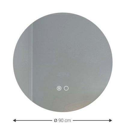 Καθρέπτης Abelia 90x90εκ