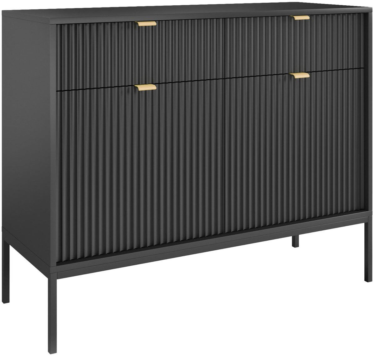 Palermo II Sideboard Black 104x39x83