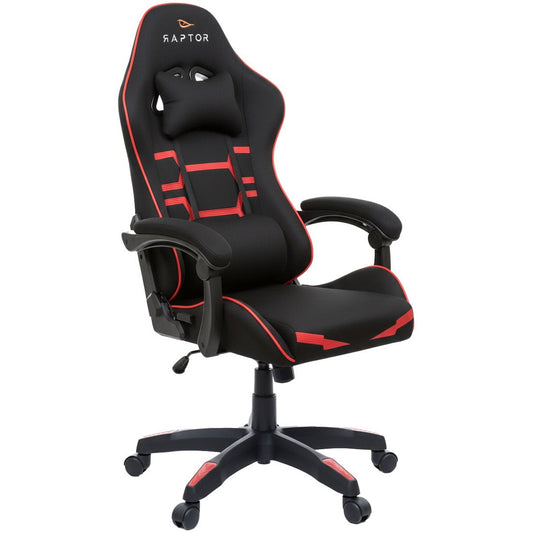 Gaming Chair Raptor Inferno Red 65x63x115