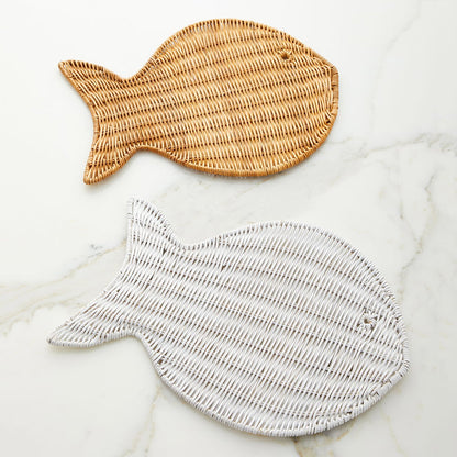 Σουπλά Fishy Καφέ 43x33εκ