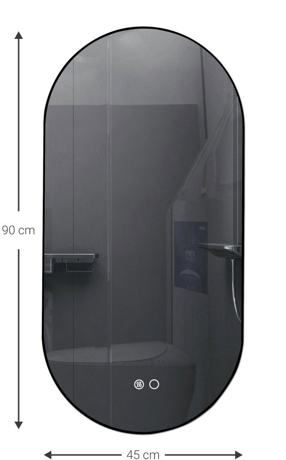 Καθρέπτης Gloriosa 45x90εκ