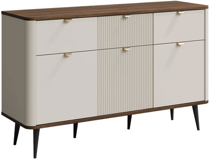 Μπουφές Marly Reg IV Καφέ 130x40x82