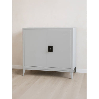 Μεταλλική Ντουλάπα Damian 2D Low 90x40x90