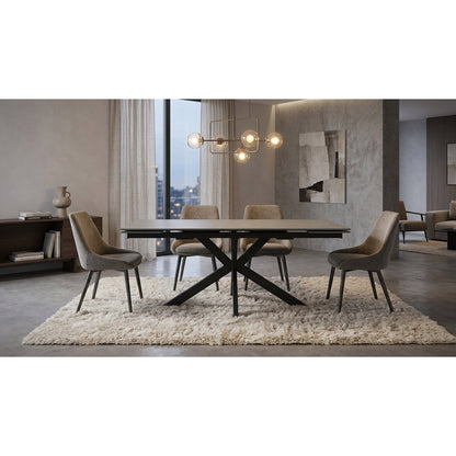 Τραπέζι Duncan Επεκτεινόμενο 160x90x75