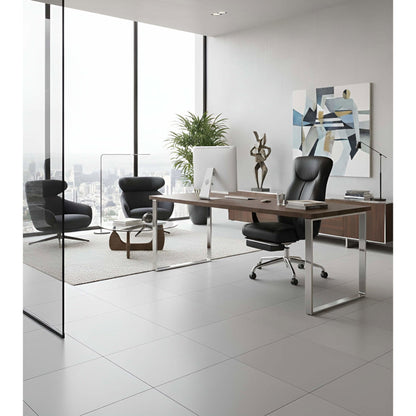 Executive Chair Castelia Black 52x60x100