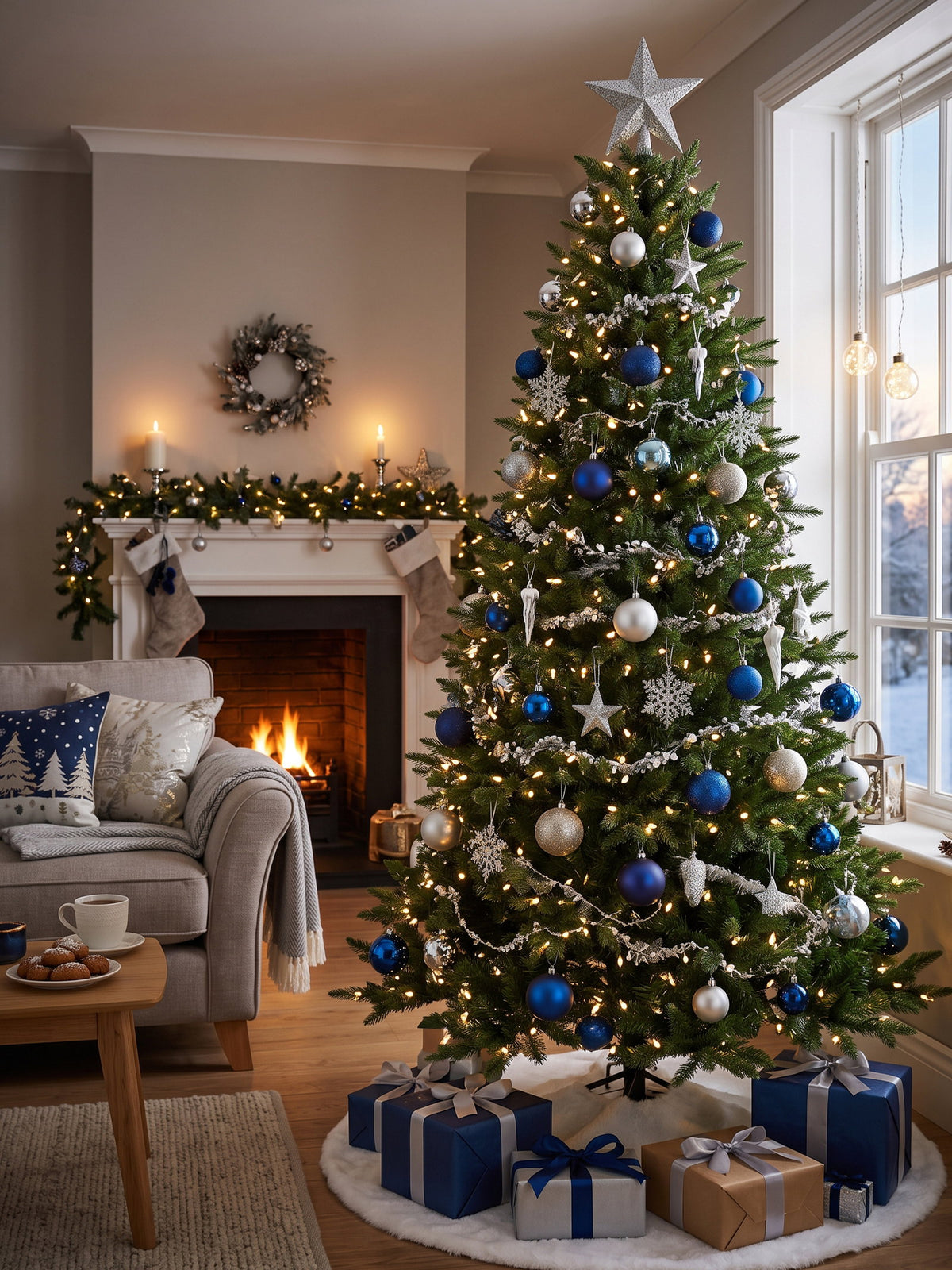 Lux Green Christmas Tree 210cm
