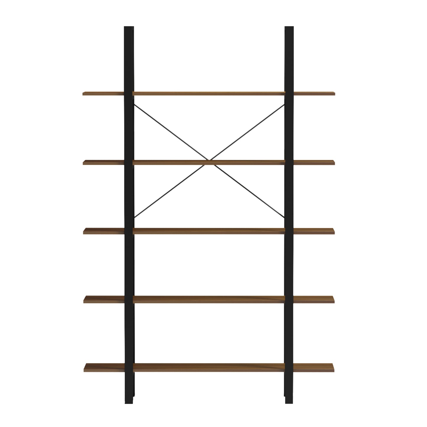 ΡΑΦΙΕΡΑ TIMOTE ΜΕΤΑΛΛΟ ΜΕΛΑΜΙΝΗ ΣΕ ΚΑΡΥΔΙ 120x28x180