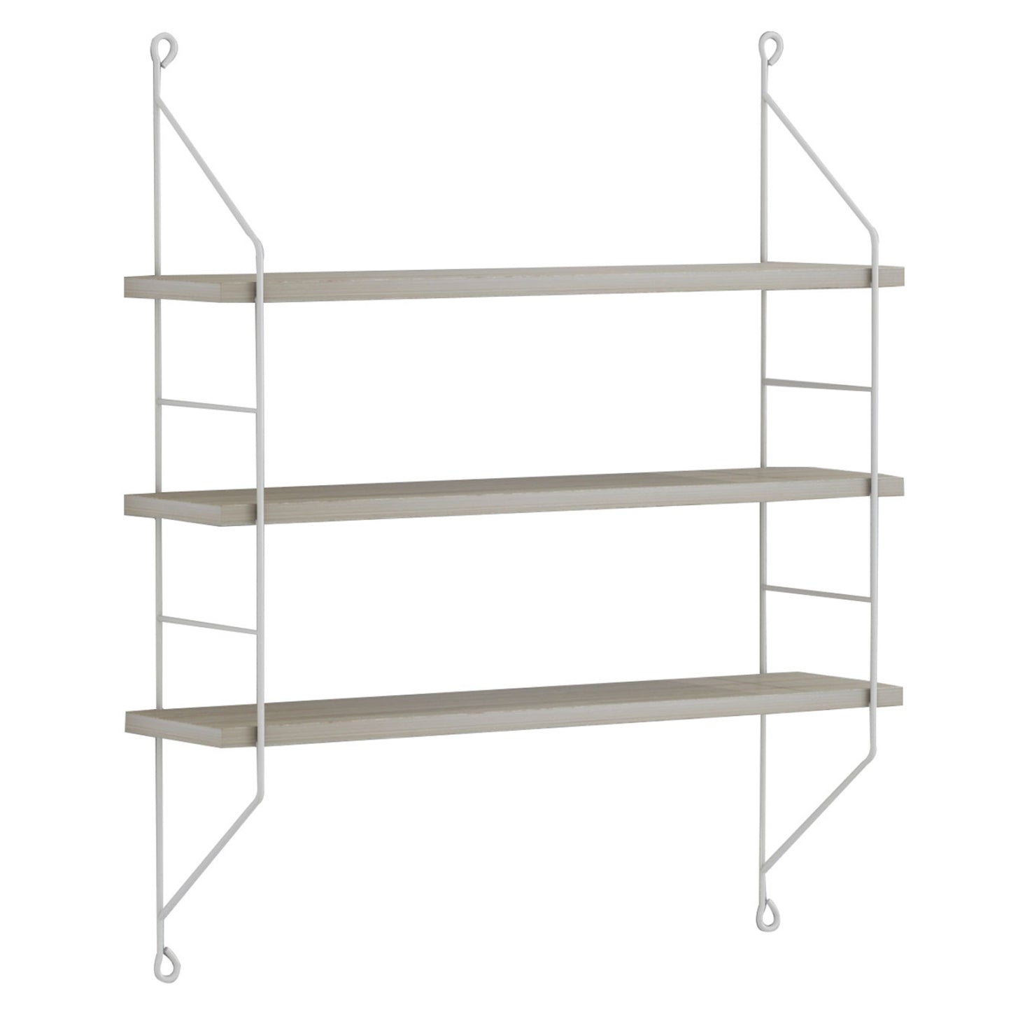 ACHALA SONOMA MELAMINE WALL SHELF 60x15x68