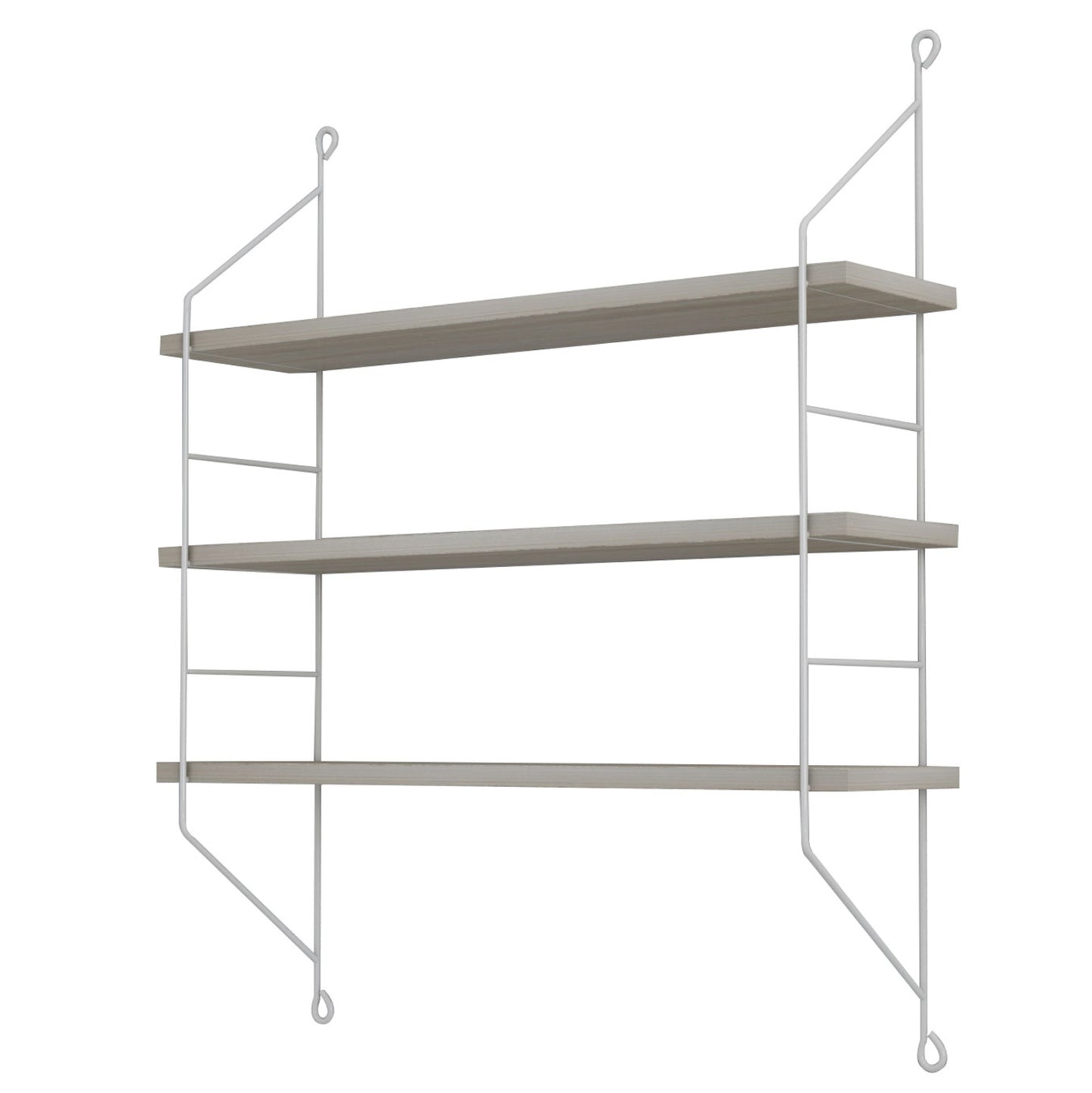 ACHALA SONOMA MELAMINE WALL SHELF 60x15x68