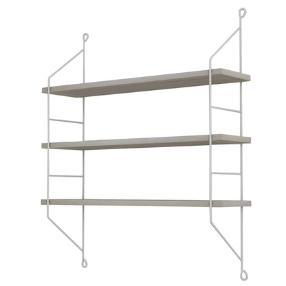 ACHALA SONOMA MELAMINE WALL SHELF 60x15x68