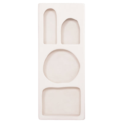 ΡΑΦΙΕΡΑ ΤΟΙΧΟΥ ΣΕΙΡΑ SANTORINI HM18069 MDF ΣΕ ΥΠΟΛΕΥΚΟ ΧΡΩΜΑ 47,5x18x120Υεκ.