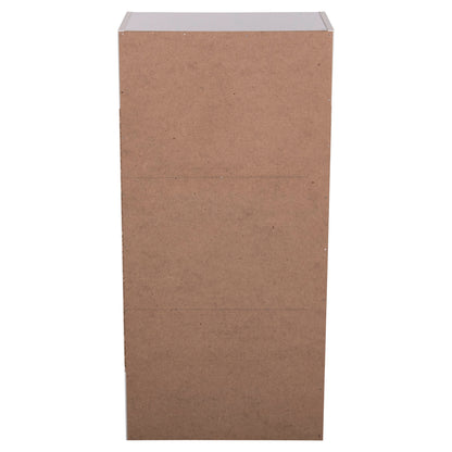 ΡΑΦΙΕΡΑ ΤΟΙΧΟΥ CUBICON HM9941.01 ΛΕΥΚΗ ΜΕΛΑΜΙΝΗ 38,5x23,5x80Υεκ.