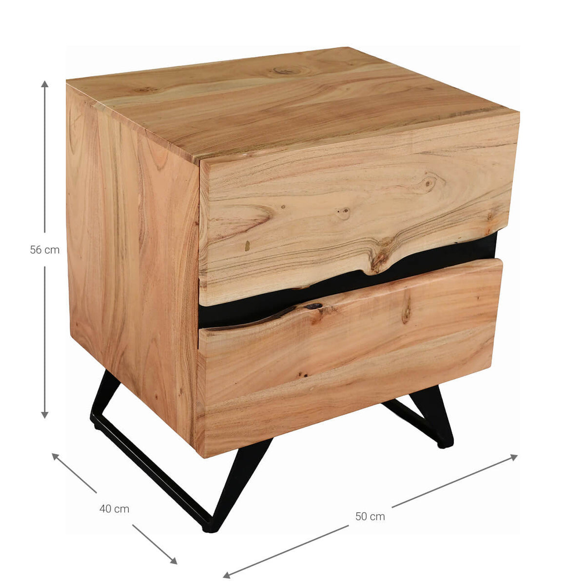 Κομοδίνο Rhea 50x40x56