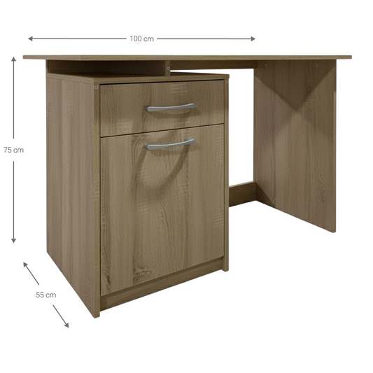 Levi Desk Natural 100x55x75